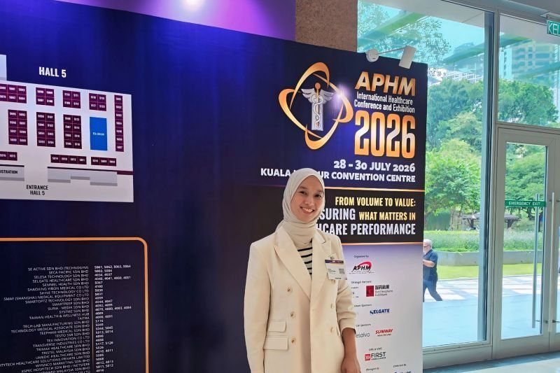 Nura Samsuddin of Prima Nexus at the APHM International Healthcare Conference and Exhibition 2026