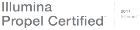 Illumina Propel certified
