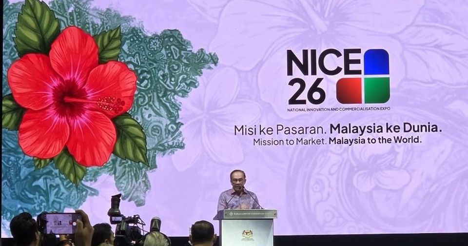 The NICE 2026 opening ceremony stage at the Kuala Lumpur Convention Centre