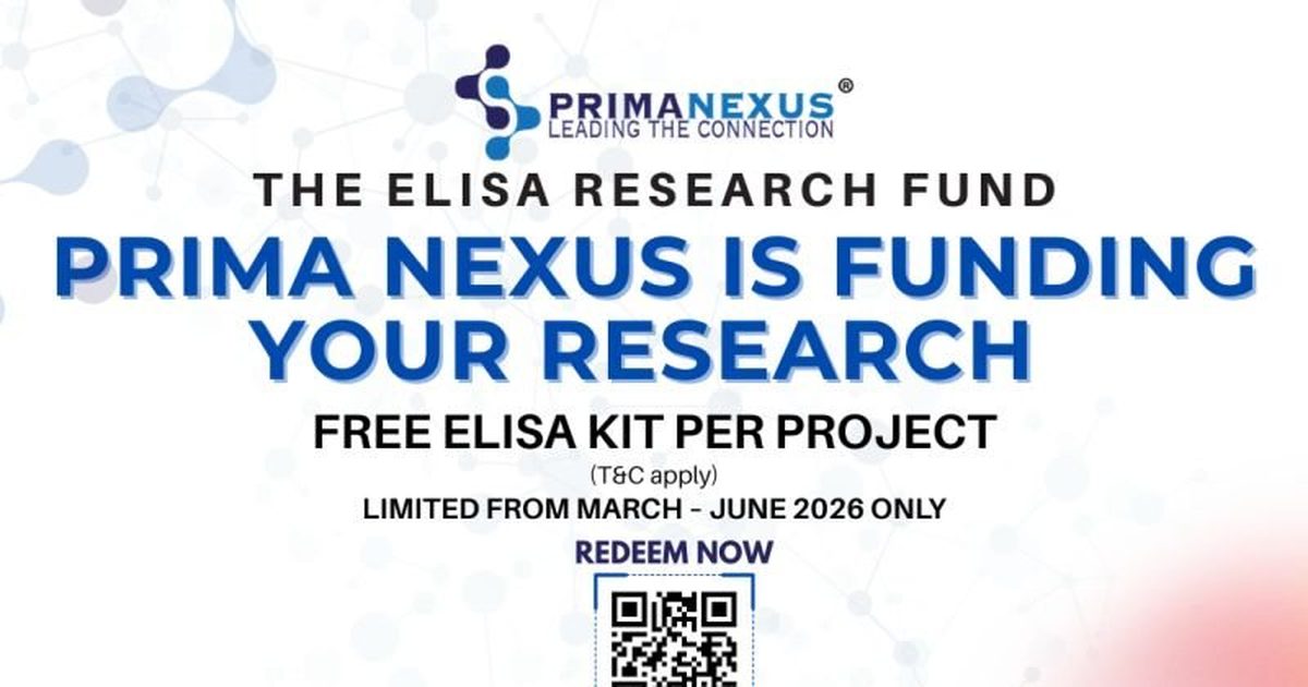 The ELISA Research Fund: Prima Nexus is funding your research, one free ELISA kit per project