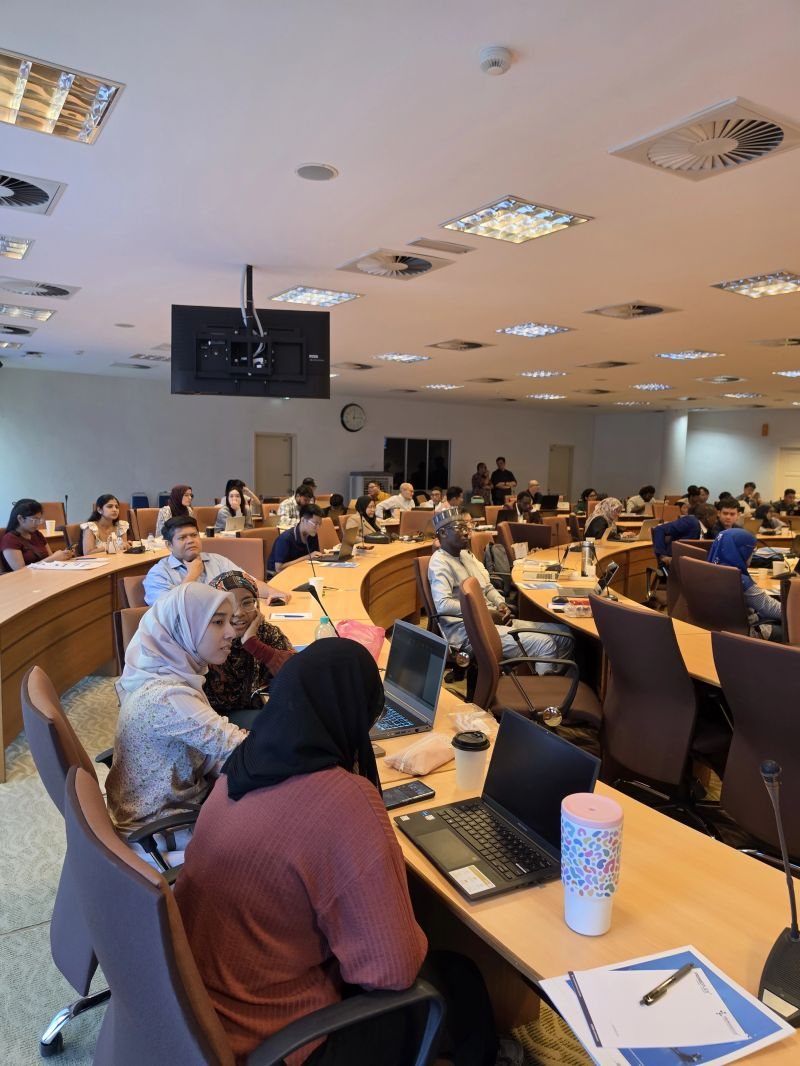 Participants at the AI in Neuroscience with Integrity workshop at Universiti Putra Malaysia