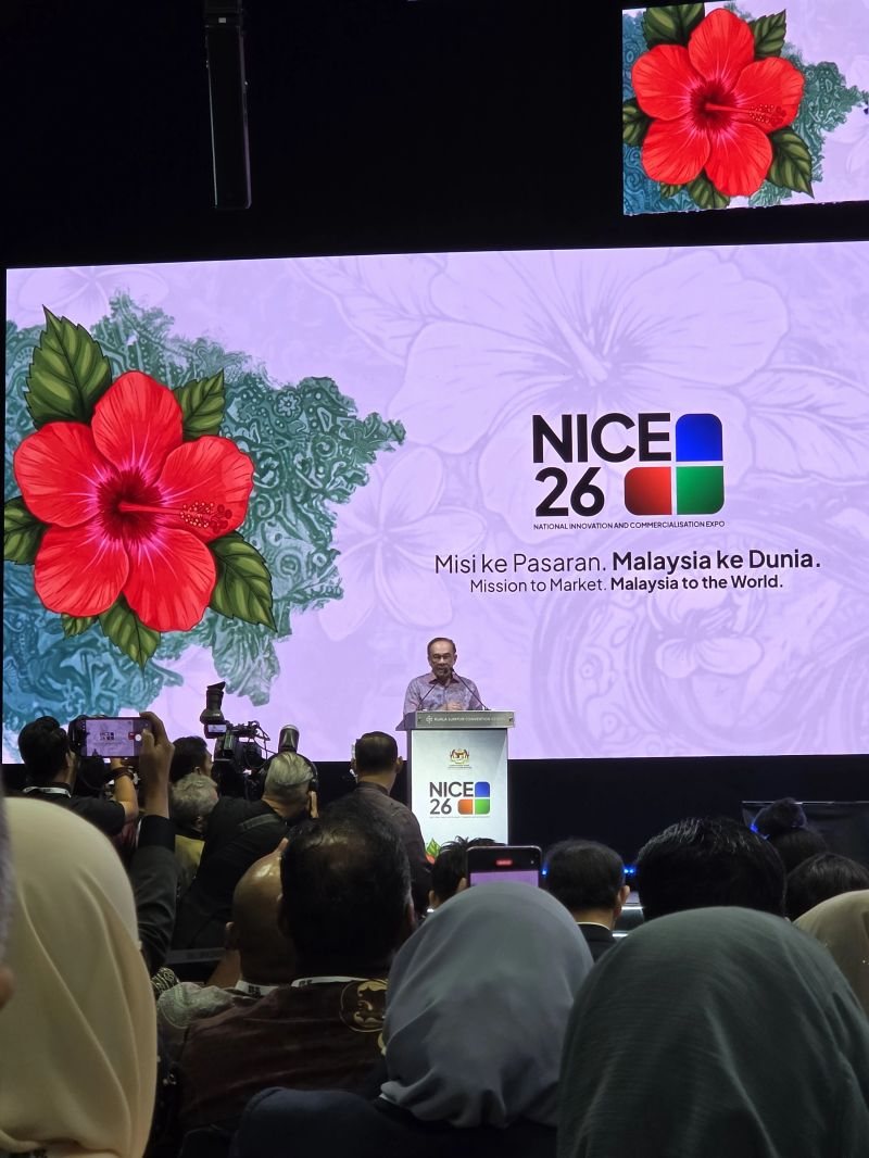 The NICE 2026 opening ceremony stage at the Kuala Lumpur Convention Centre