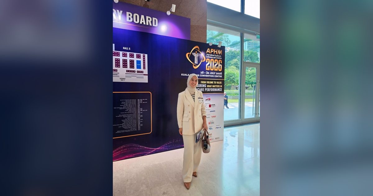 Nura Samsuddin of Prima Nexus at the APHM International Healthcare Conference and Exhibition 2026