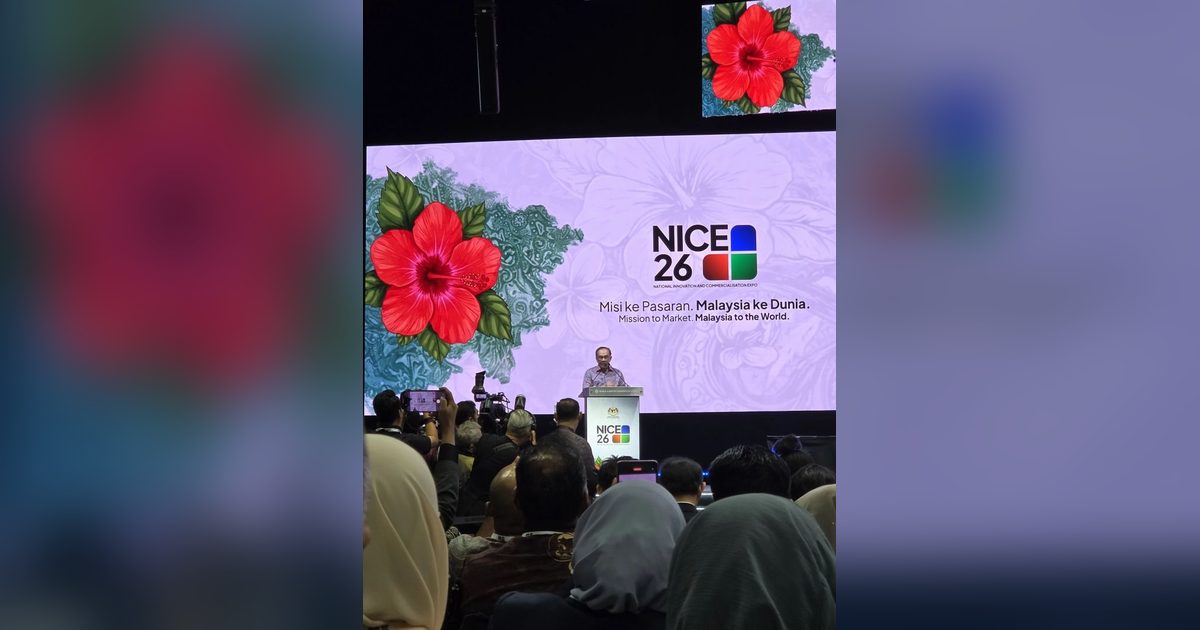 The NICE 2026 opening ceremony stage at the Kuala Lumpur Convention Centre